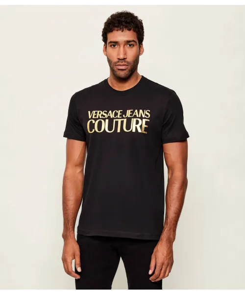 Футболка Slim fit Versace Jeans Couture, черный
Футболка Slim fit Versace Jeans Couture, черный