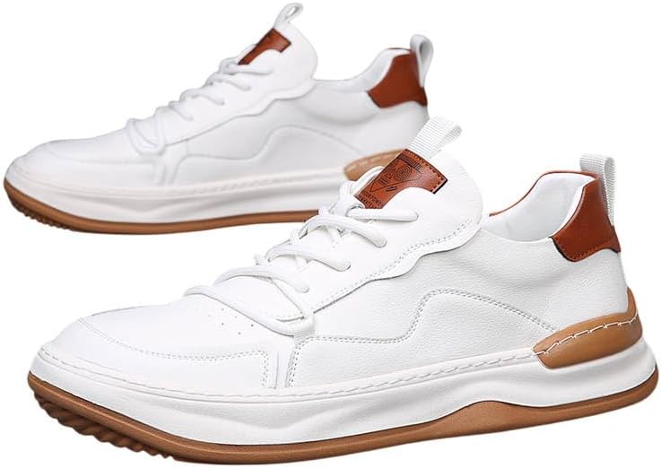 Мужская модная обувь: кроссовки-платья, повседневные кожаные дышащие легкие оксфорды на шнуровке Generic, белый
Мужская модная обувь: кроссовки-платья, повседневные кожаные дышащие легкие оксфорды на шнуровке Generic, белый