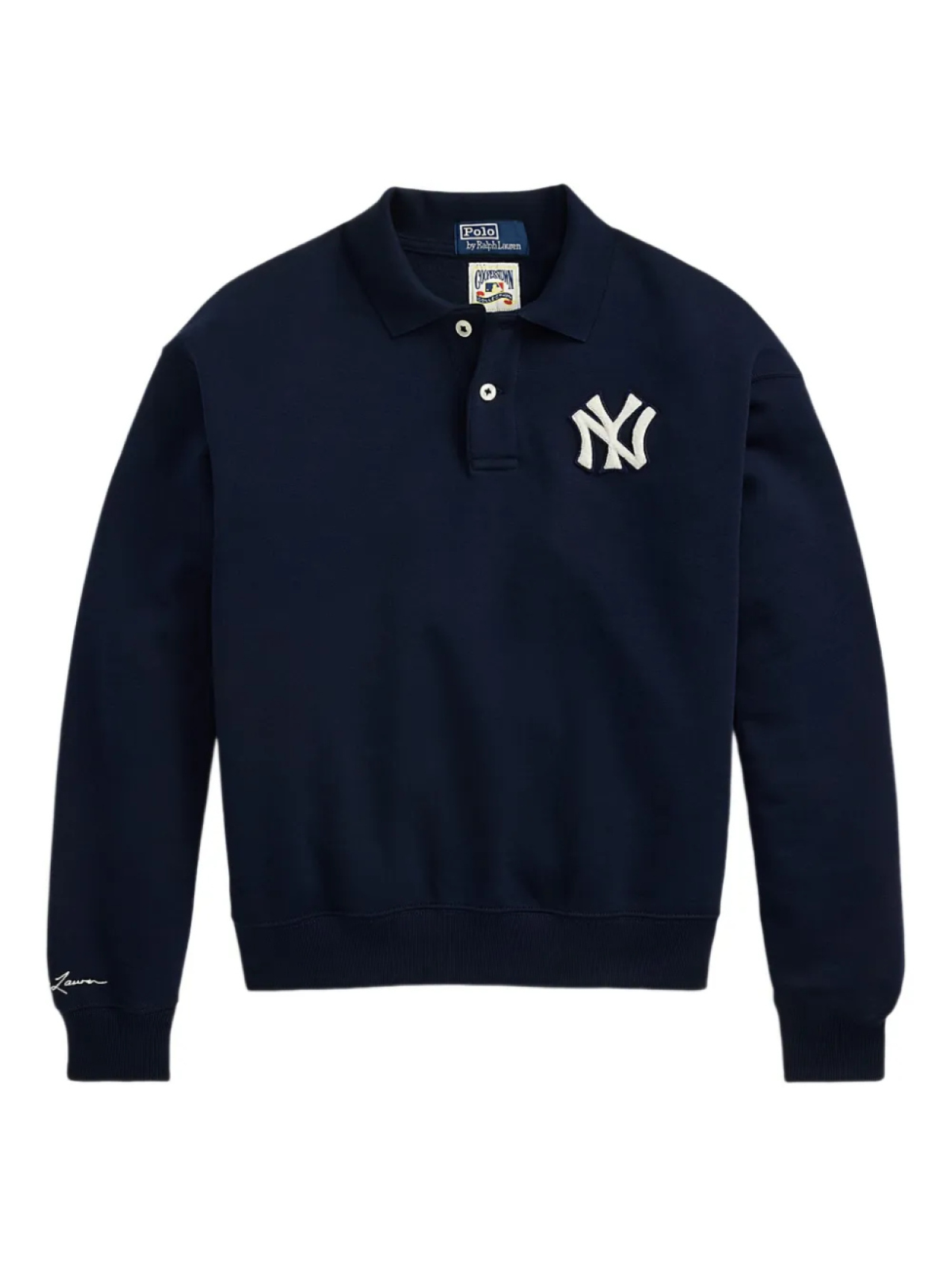 Polo Ralph Lauren толстовка с логотипом из коллаборации с New York Yankees, синий
Polo Ralph Lauren толстовка с логотипом из коллаборации с New York Yankees, синий