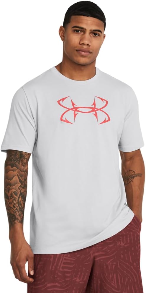 Мужская футболка с логотипом Fish Hook от Under Armour, (017) Halo Gray/Coho
Мужская футболка с логотипом Fish Hook от Under Armour, (017) Halo Gray/Coho