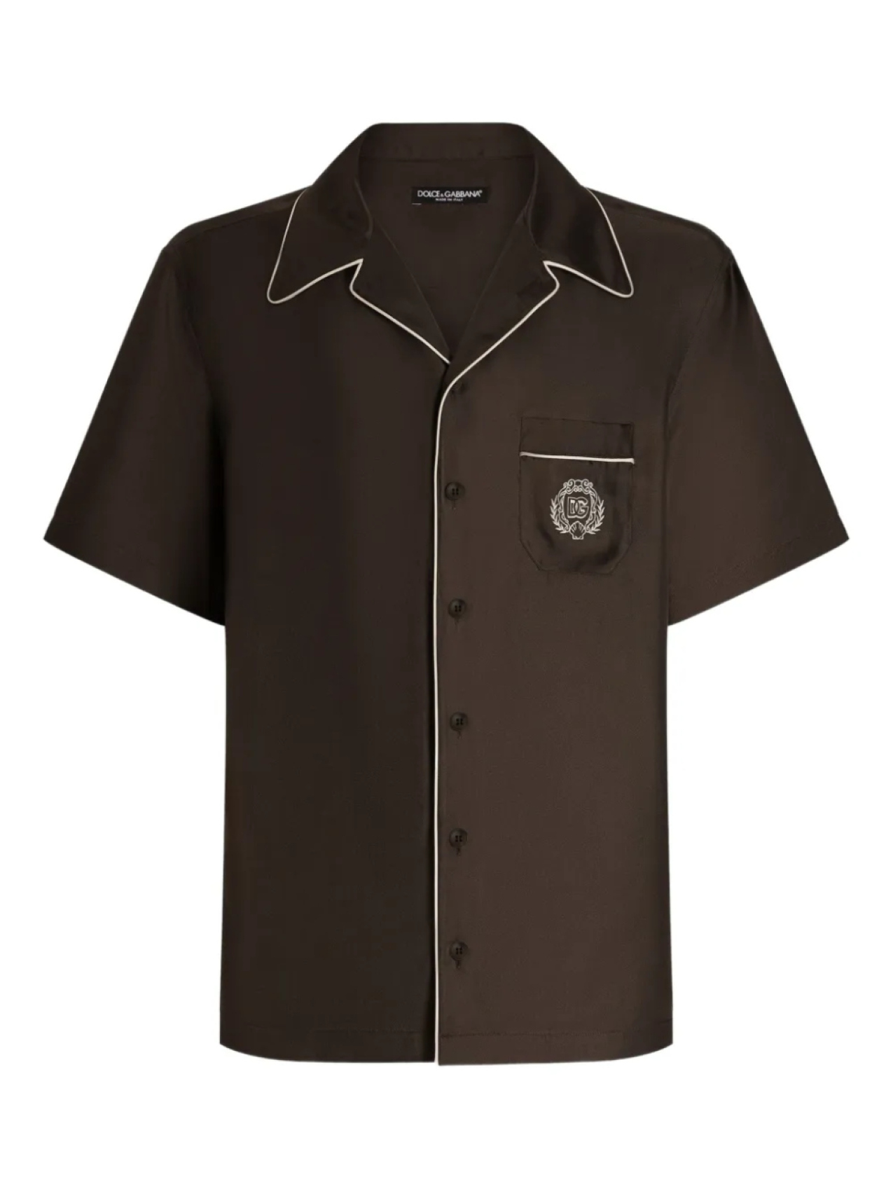 Dolce & Gabbana рубашка с короткими рукавами, коричневый
Dolce & Gabbana рубашка с короткими рукавами, коричневый