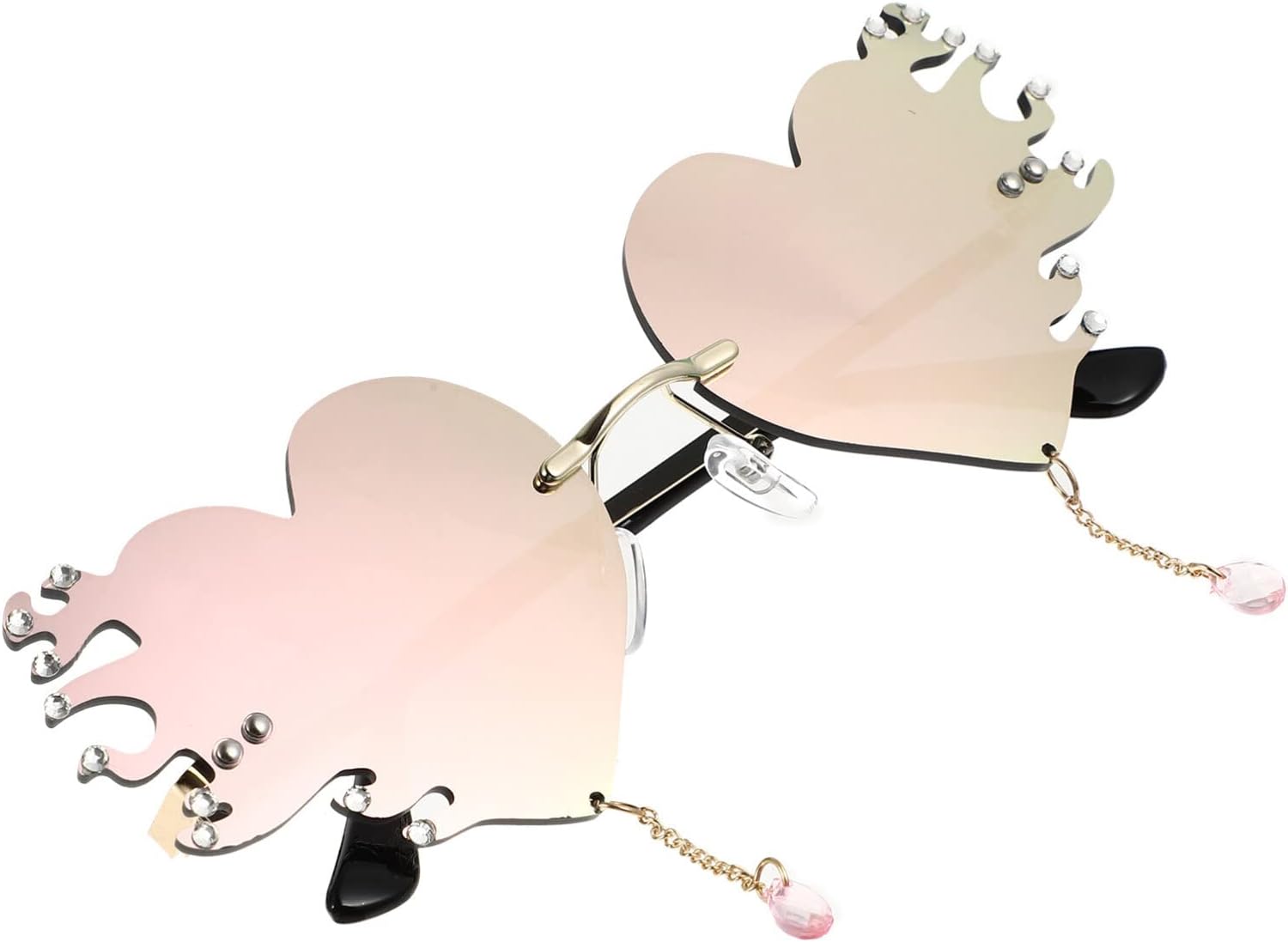 Декоративные солнцезащитные очки STOBOK в форме сердца для вечеринок, легкие очки для фотосъемки, стильные аксессуары для женщин и мужчин для активного отдыха на природе, оригинальная идея, Assorted Color 4
Декоративные солнцезащитные очки STOBOK в форме сердца для вечеринок, легкие очки для фотосъемки, стильные аксессуары для женщин и мужчин для активного отдыха на природе, оригинальная идея, Assorted Color 4