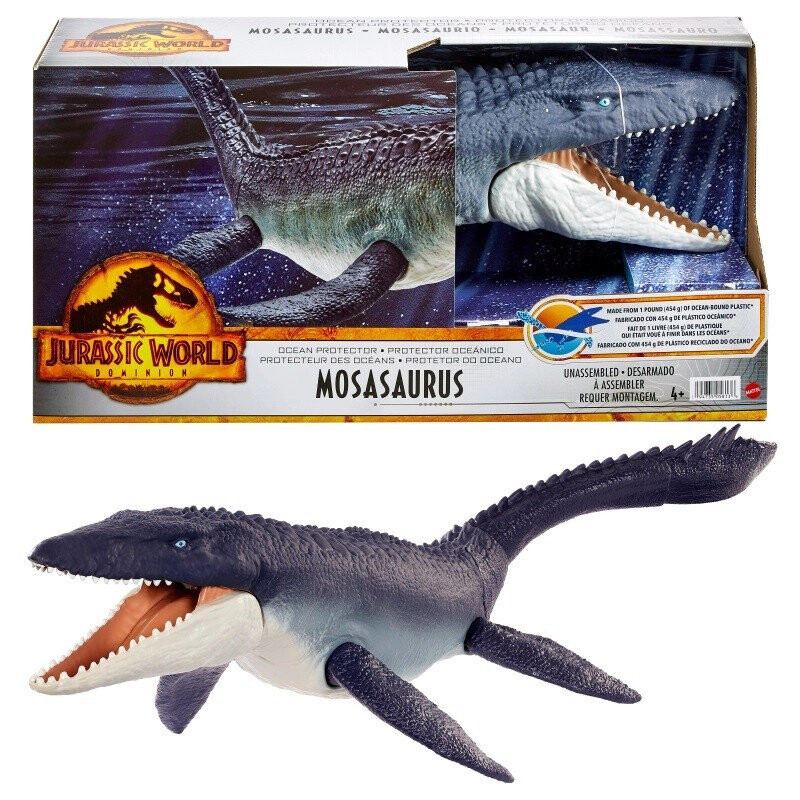 Фигурка Защитника океана Mosasaurus World Юрского периода Mattel
Фигурка Защитника океана Mosasaurus World Юрского периода Mattel