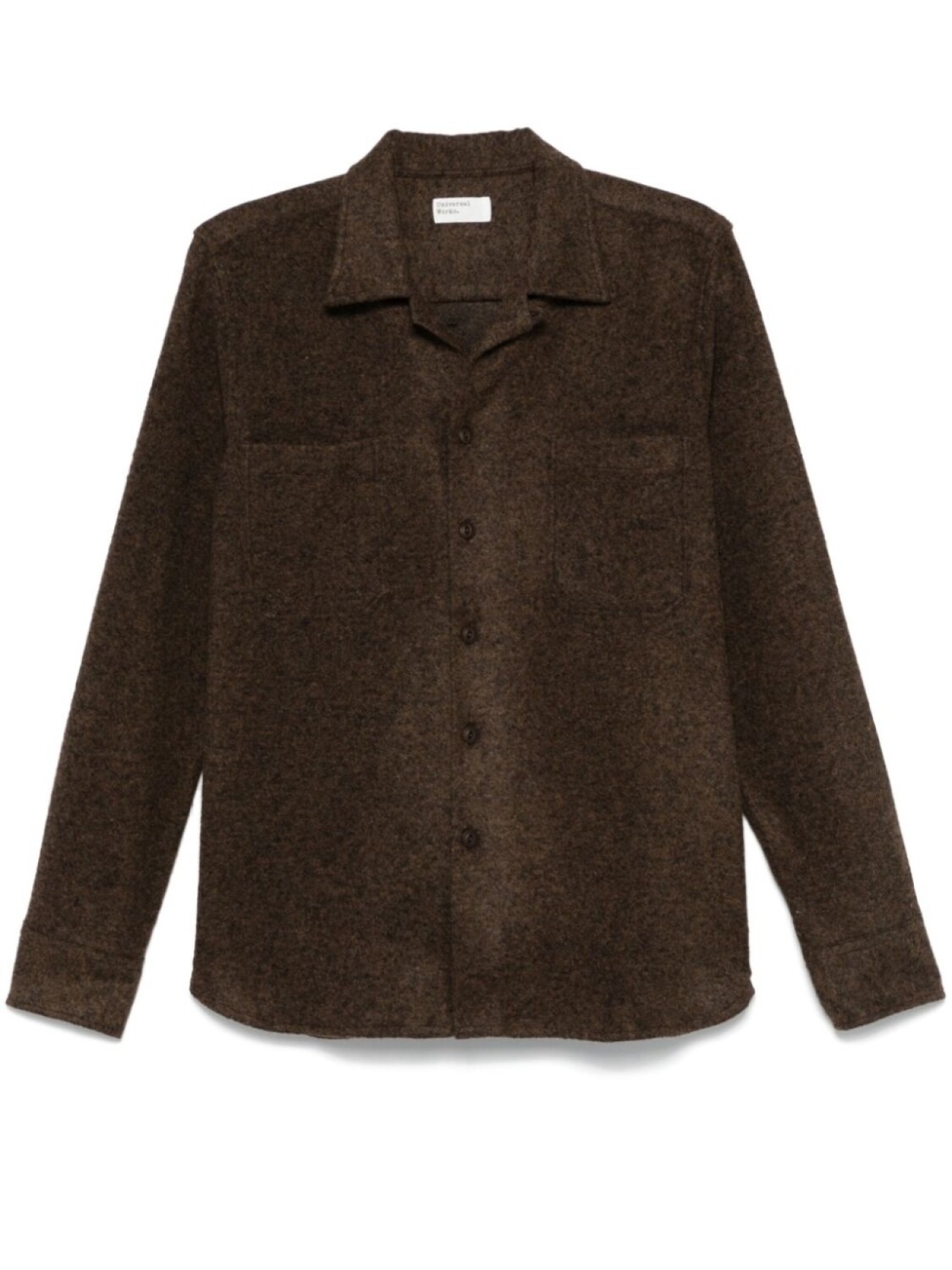 Фетровая рубашка Universal Works, коричневый
Фетровая рубашка Universal Works, коричневый