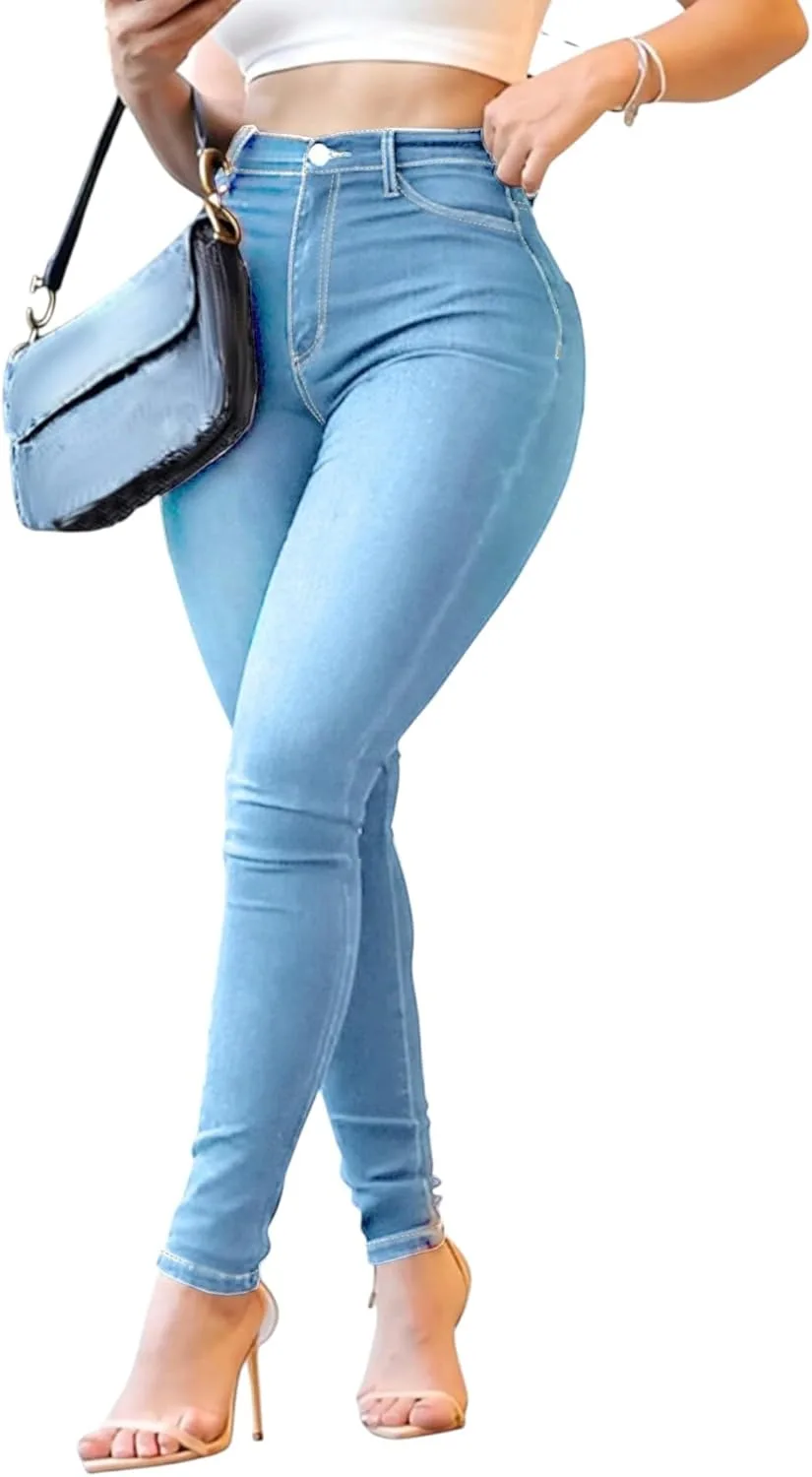 Женские джинсы Stretch Skinny High Waisted с эффектом подтяжки CFNZER
Женские джинсы Stretch Skinny High Waisted с эффектом подтяжки CFNZER