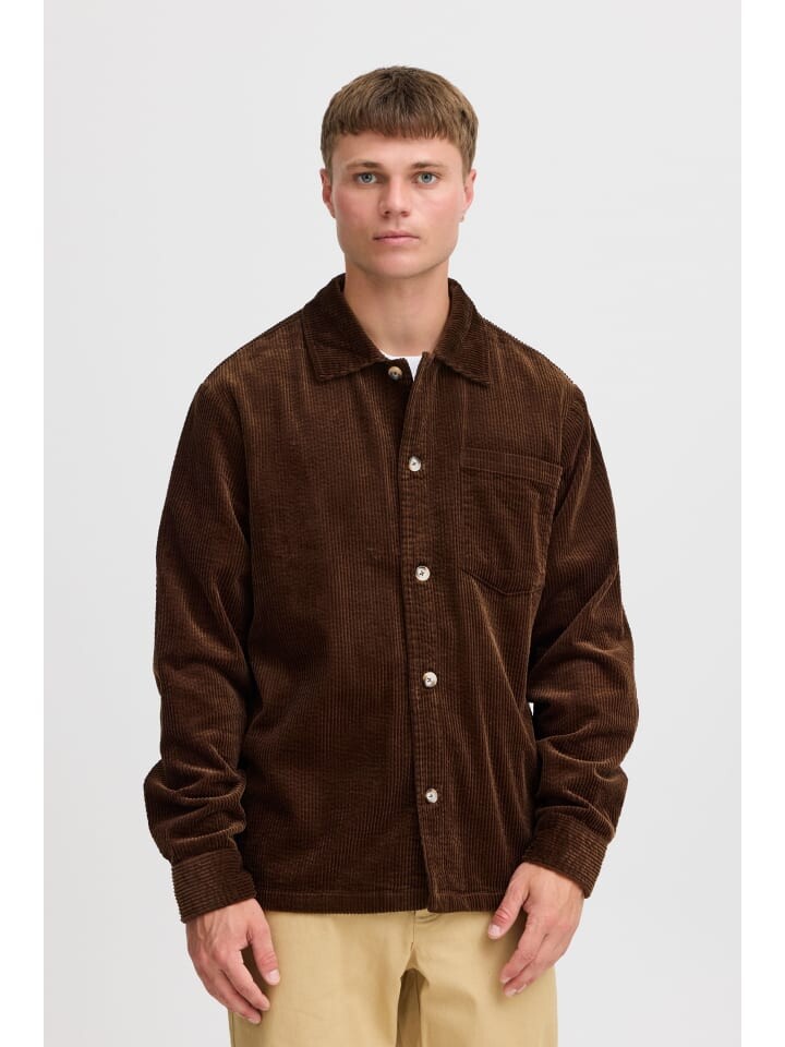 Рубашка с длинным рукавом !SOLID, коричневый
Рубашка с длинным рукавом !SOLID, коричневый