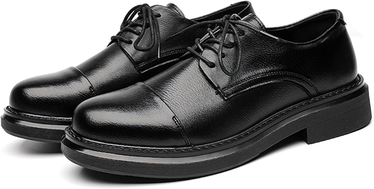 Мужские классические оксфорды с круглым носком и платформой, винтажные туфли на шнуровке, удобные с низким каблуком, для бизнеса, свадьбы и официальных мероприятий Ptnoka, черный
Мужские классические оксфорды с круглым носком и платформой, винтажные туфли на шнуровке, удобные с низким каблуком, для бизнеса, свадьбы и официальных мероприятий Ptnoka, черный