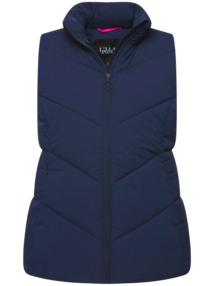 Стеганый жилет Ulla Popken, синий
Стеганый жилет Ulla Popken, синий