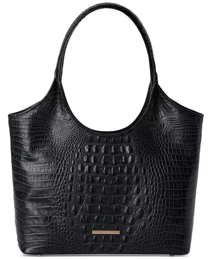 Мельора большая кожаная сумка-тоут Alden Road Brahmin, черный
Мельора большая кожаная сумка-тоут Alden Road Brahmin, черный