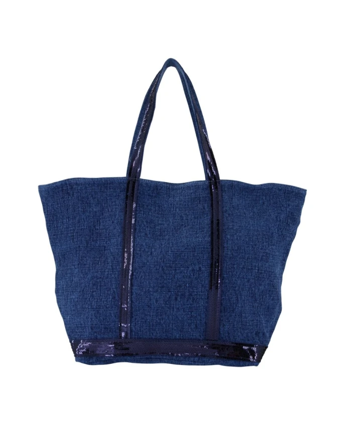 Синяя льняная сумка-шоппер Vanessa Bruno, синий
Синяя льняная сумка-шоппер Vanessa Bruno, синий