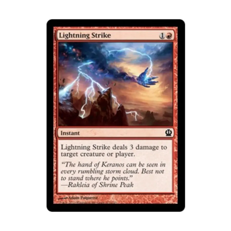 CCG Удар молнии (С), MTG - Theros
CCG Удар молнии (С), MTG - Theros