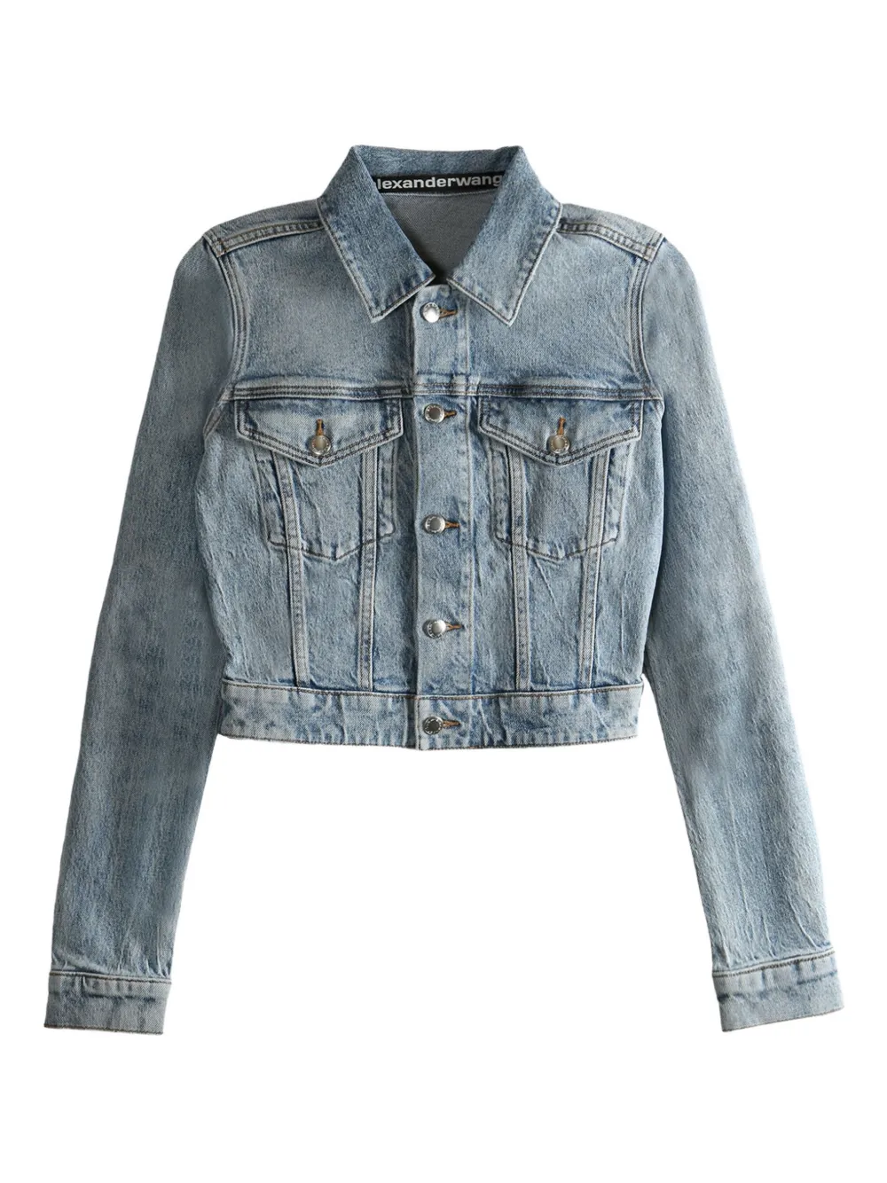 Джинсовая куртка на пуговицах Alexander Wang, синий
Джинсовая куртка на пуговицах Alexander Wang, синий