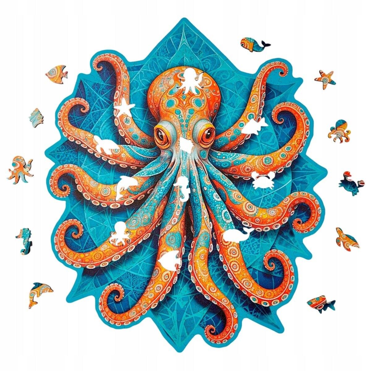 Mruu&Pruu Пазл «Осьминог» 45x38 см 500 деталей Деревянный пазл «Осьминог»
Mruu&Pruu Пазл «Осьминог» 45x38 см 500 деталей Деревянный пазл «Осьминог»