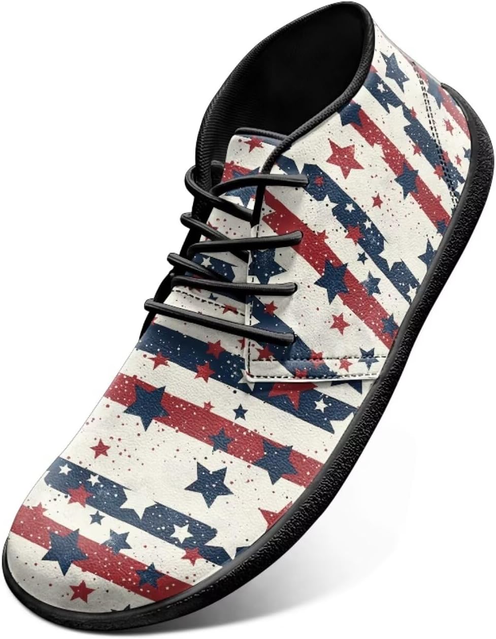 Мужские кроссовки UNICEU с широкой носочной частью, босоножечный стиль, с американским флагом, патриотическая обувь, нулевая платформa, повседневные прогулочные кроссовки, легкие тренировочные и беговые кроссовки, Usa Flag Stars Stripes
Мужские кроссовки UNICEU с широкой носочной частью, босоножечный стиль, с американским флагом, патриотическая обувь, нулевая платформa, повседневные прогулочные кроссовки, легкие тренировочные и беговые кроссовки, Usa Flag Stars Stripes