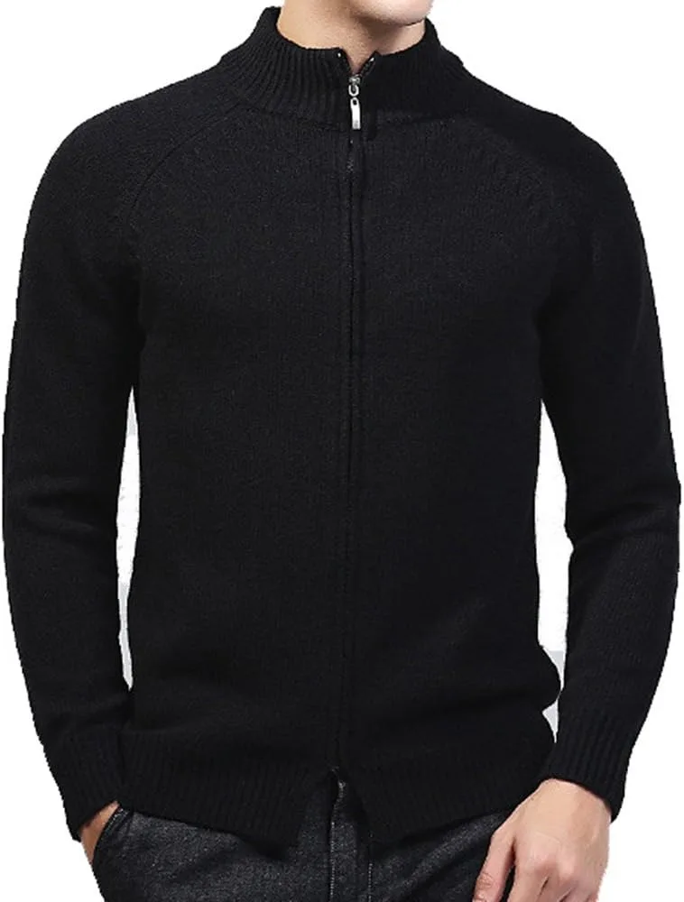 Мужской кардиган с воротником стойкой на молнии ZOOB MILEY
Мужской кардиган с воротником стойкой на молнии ZOOB MILEY