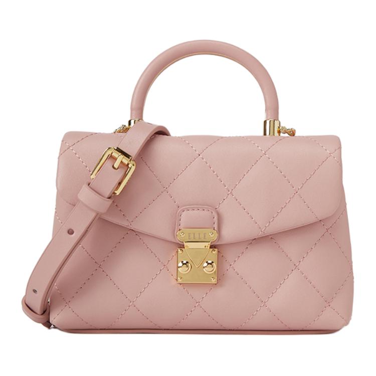 ELLE Сумка через плечо из сплит-кожи, кроссбоди, женская, black/pink/white
ELLE Сумка через плечо из сплит-кожи, кроссбоди, женская, black/pink/white