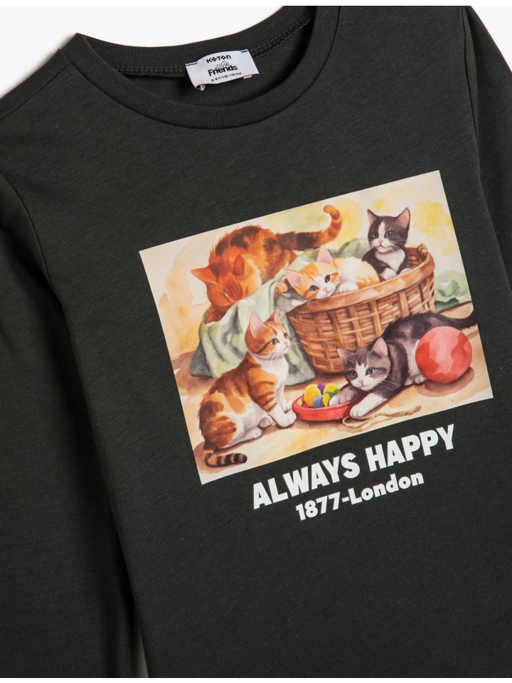 Футболка антрацитового цвета KOTON
Футболка антрацитового цвета KOTON