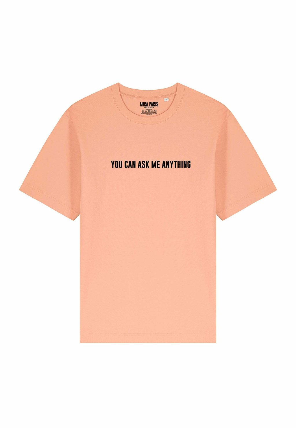 Футболка с принтом YOU CAN ASK ME ANYTHING UNISEX HEAVYWEIGHT Mira Paris, оранжевый
Футболка с принтом YOU CAN ASK ME ANYTHING UNISEX HEAVYWEIGHT Mira Paris, оранжевый
