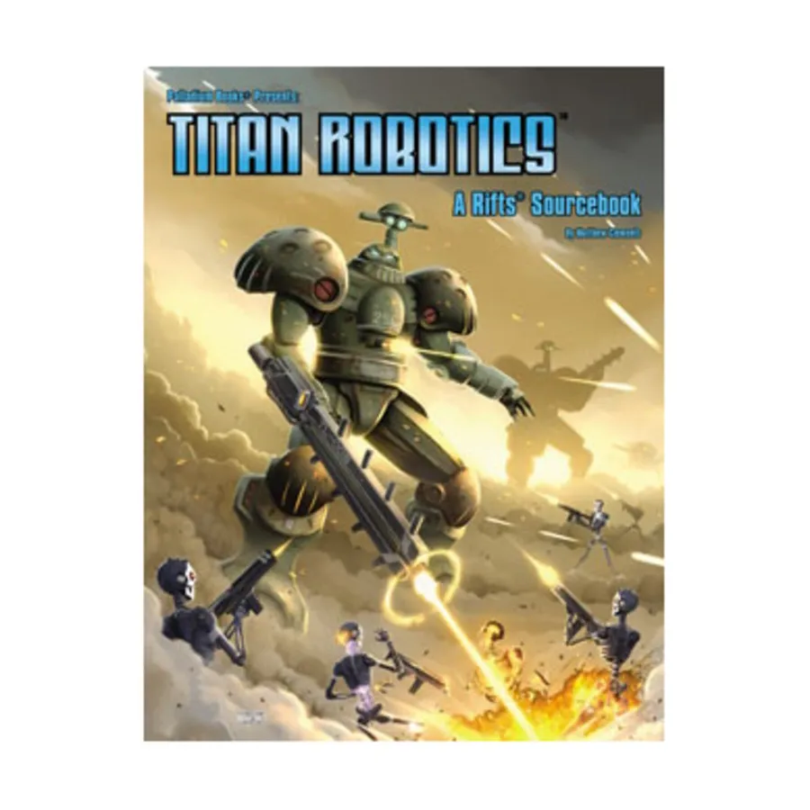 Titan Robotics Sourcebook, Rifts - Core Books, Source Books & Miscellaneous, мягкая обложка 
Titan Robotics Sourcebook, Rifts - Core Books, Source Books & Miscellaneous, мягкая обложка