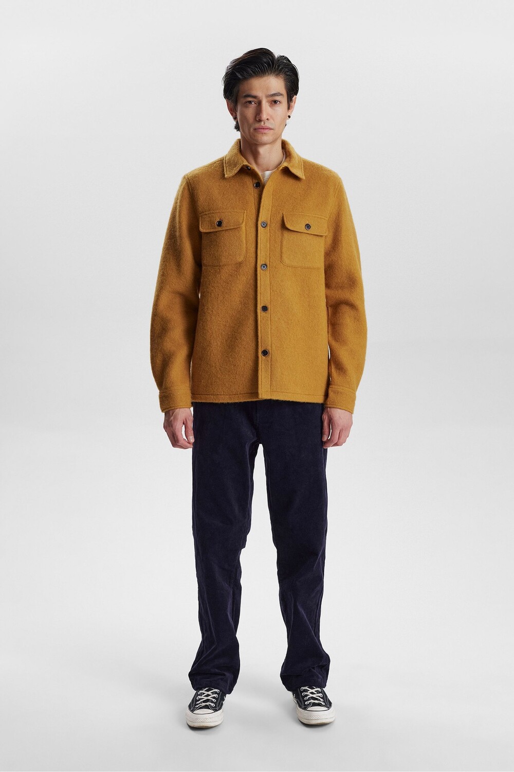 Верхняя рубашка из вареной шерсти Anerkjendt, оранжевый
Верхняя рубашка из вареной шерсти Anerkjendt, оранжевый