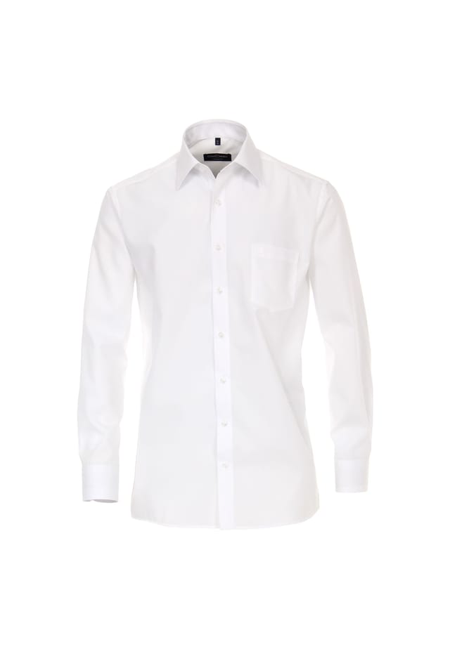 Деловая рубашка однотонная комфортного кроя Casamoda, белый
Деловая рубашка однотонная комфортного кроя Casamoda, белый