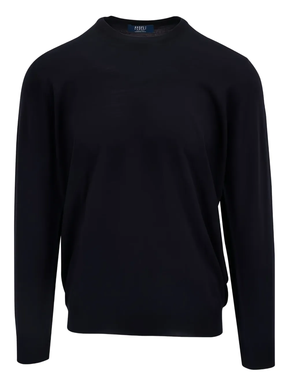 Шерстяной свитер с круглым вырезом Fedeli, синий
Шерстяной свитер с круглым вырезом Fedeli, синий