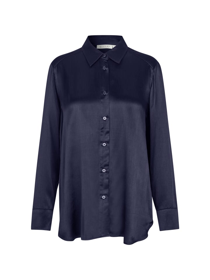 Деловая рубашка с длинными рукавами MaIrvela в темно-синем пиджаке MASAI
Деловая рубашка с длинными рукавами MaIrvela в темно-синем пиджаке MASAI