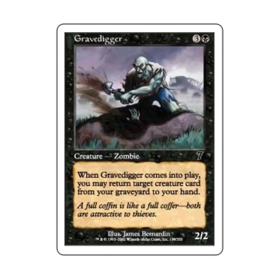 CCG Могильщик (С), MTG - 7th Edition
CCG Могильщик (С), MTG - 7th Edition