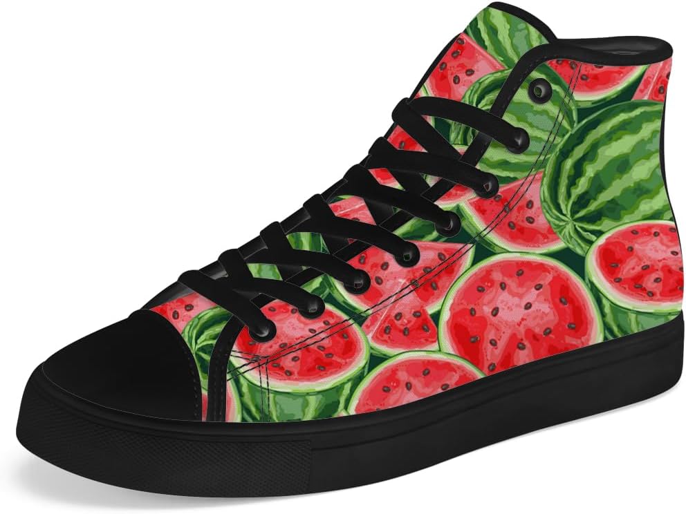 Высокие кеды на шнуровке chebing с принтом арбуза для мужчин и женщин, повседневная обувь, подарок для мужчин и женщин, зеленый
Высокие кеды на шнуровке chebing с принтом арбуза для мужчин и женщин, повседневная обувь, подарок для мужчин и женщин, зеленый