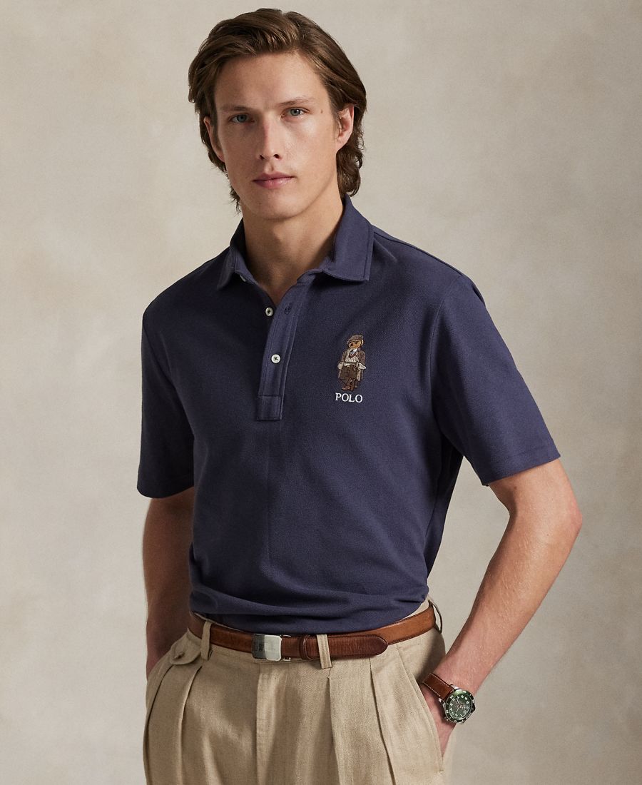 Мужская классическая рубашка-поло с сетчатой вставкой в виде медведя Polo Ralph Lauren, Faded Blue, Синий, Мужская классическая рубашка-поло с сетчатой вставкой в виде медведя Polo Ralph Lauren, Faded Blue
Мужская классическая рубашка-поло с сетчатой вставкой в виде медведя Polo Ralph Lauren, Faded Blue, Синий, Мужская классическая рубашка-поло с сетчатой вставкой в виде медведя Polo Ralph Lauren, Faded Blue