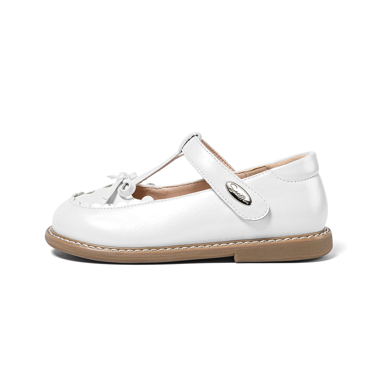 Дышащие детские кожаные туфли Balance Kids Snoffy, белый
Дышащие детские кожаные туфли Balance Kids Snoffy, белый