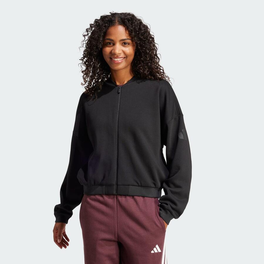 ADIDAS Куртка-бомбер Essentials Contemporary с логотипом
ADIDAS Куртка-бомбер Essentials Contemporary с логотипом