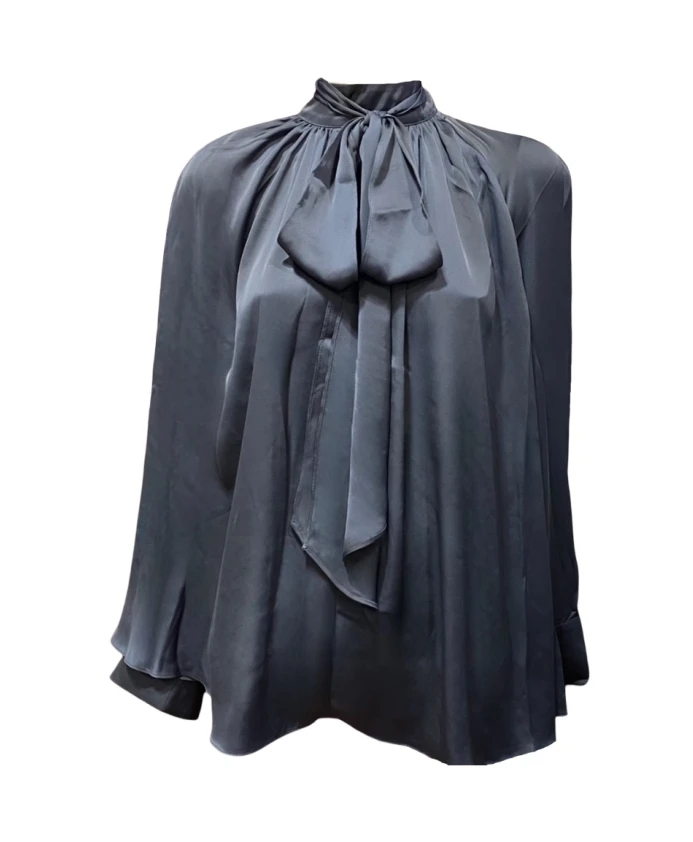 Атласная блузка Rotate Birger Christensen, синий
Атласная блузка Rotate Birger Christensen, синий