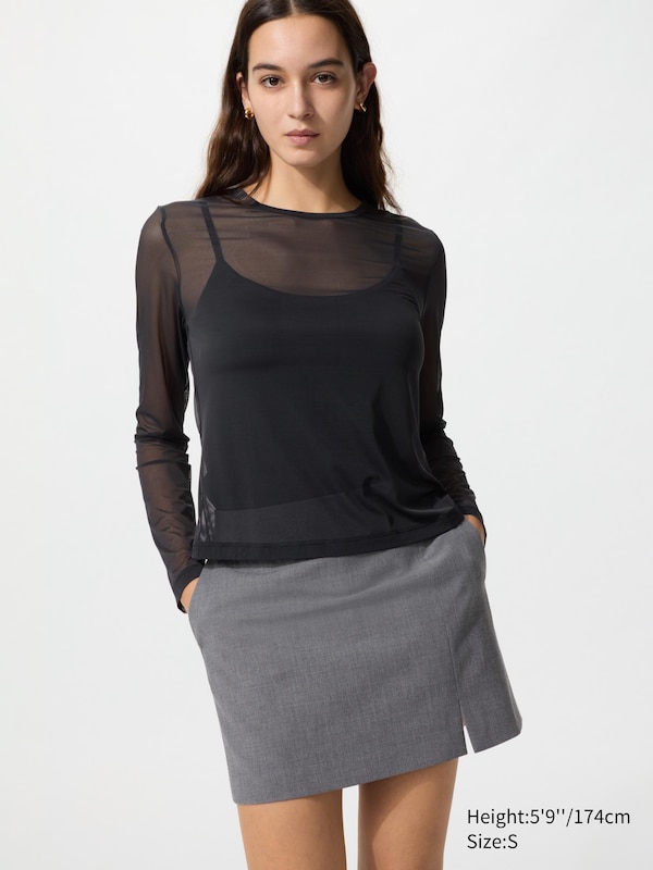 Юбка-шорты с разрезом Uniqlo, 05 grey
Юбка-шорты с разрезом Uniqlo, 05 grey