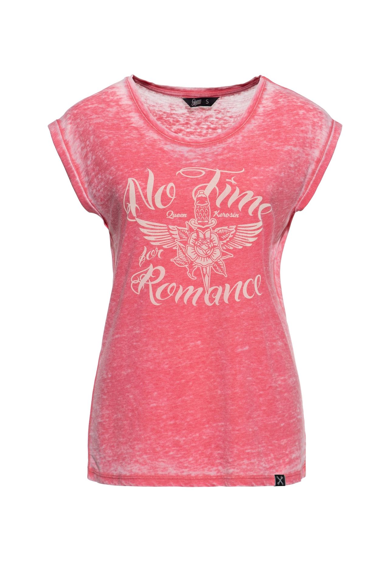 Рубашка с принтом Enzyme Wash No Time For Romance QUEEN KEROSIN, красный
Рубашка с принтом Enzyme Wash No Time For Romance QUEEN KEROSIN, красный