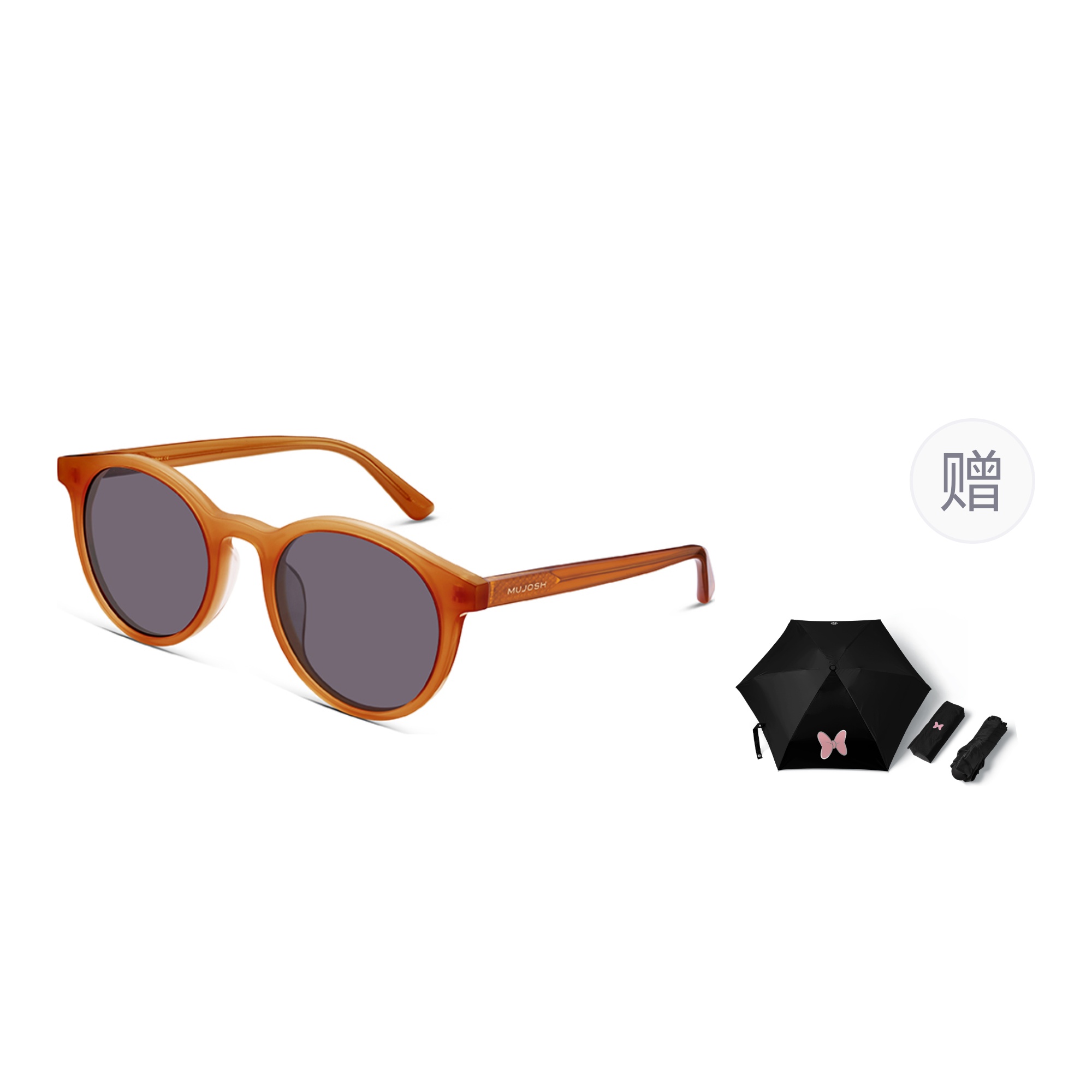 MUJOSH Круглые солнцезащитные очки для улицы, Xu Hongdou унисекс, ORC1 Caramel
MUJOSH Круглые солнцезащитные очки для улицы, Xu Hongdou унисекс, ORC1 Caramel