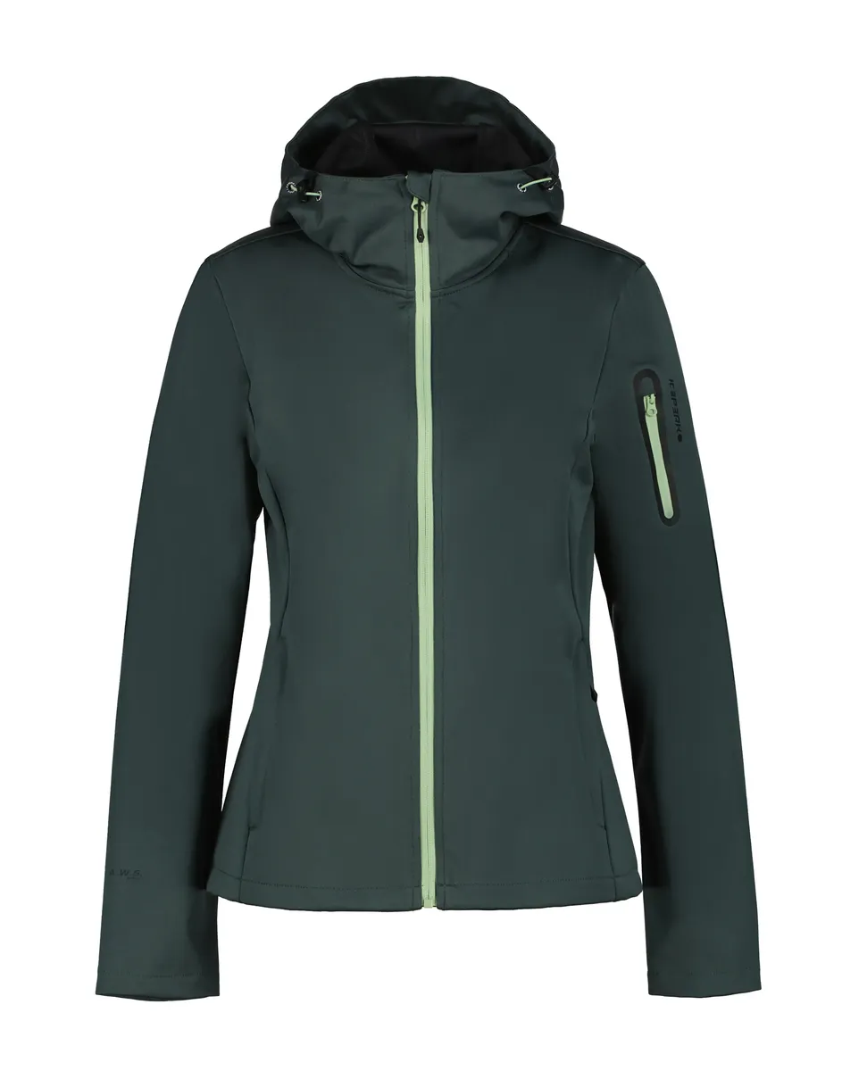 Куртка из софтшелла Icepeak "D SOFTSHELL JACKE BRIDGEWATER", с капюшоном, оливковый
Куртка из софтшелла Icepeak "D SOFTSHELL JACKE BRIDGEWATER", с капюшоном, оливковый
