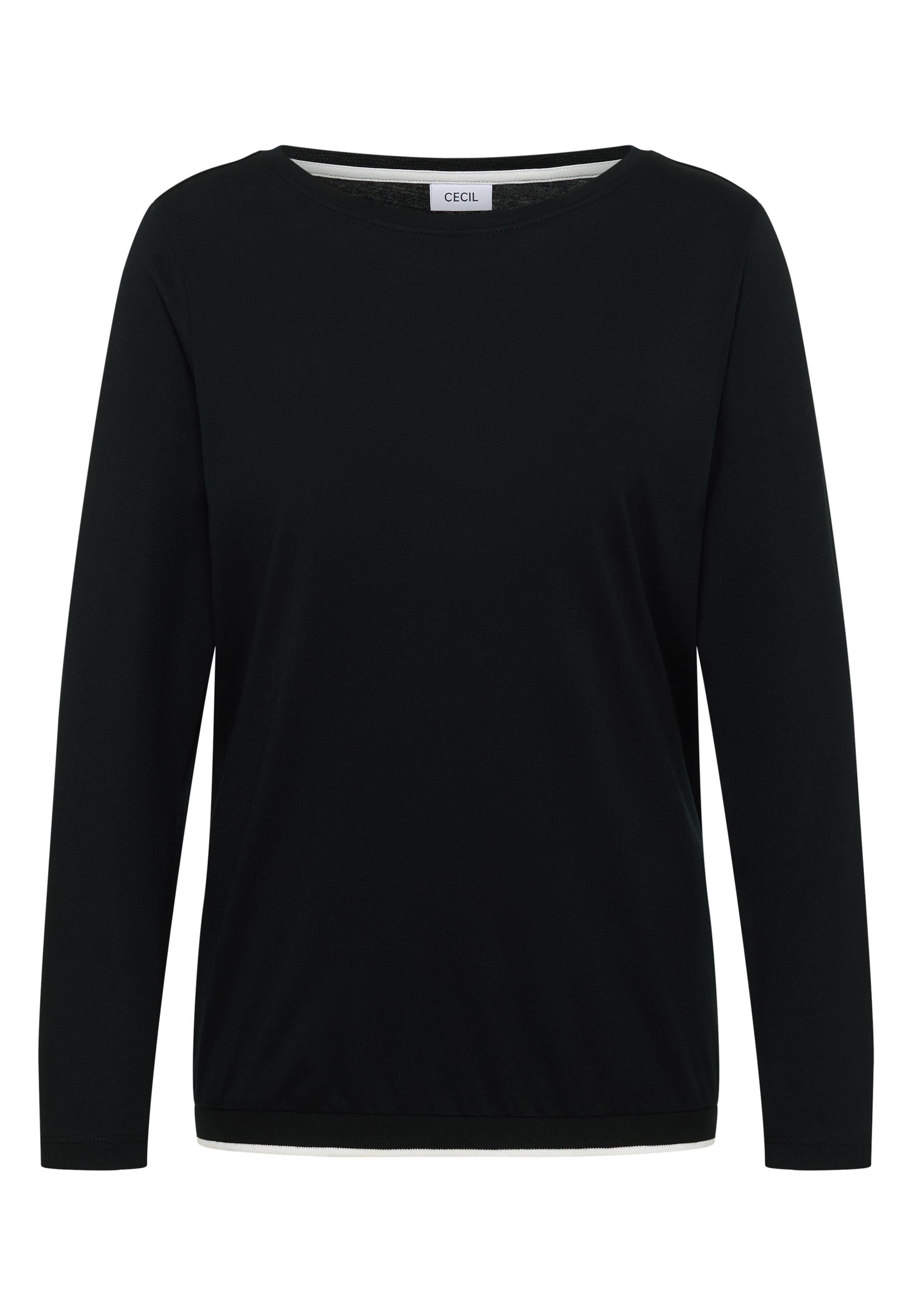 CECIL Лонгслив в черном цвете
CECIL Лонгслив в черном цвете