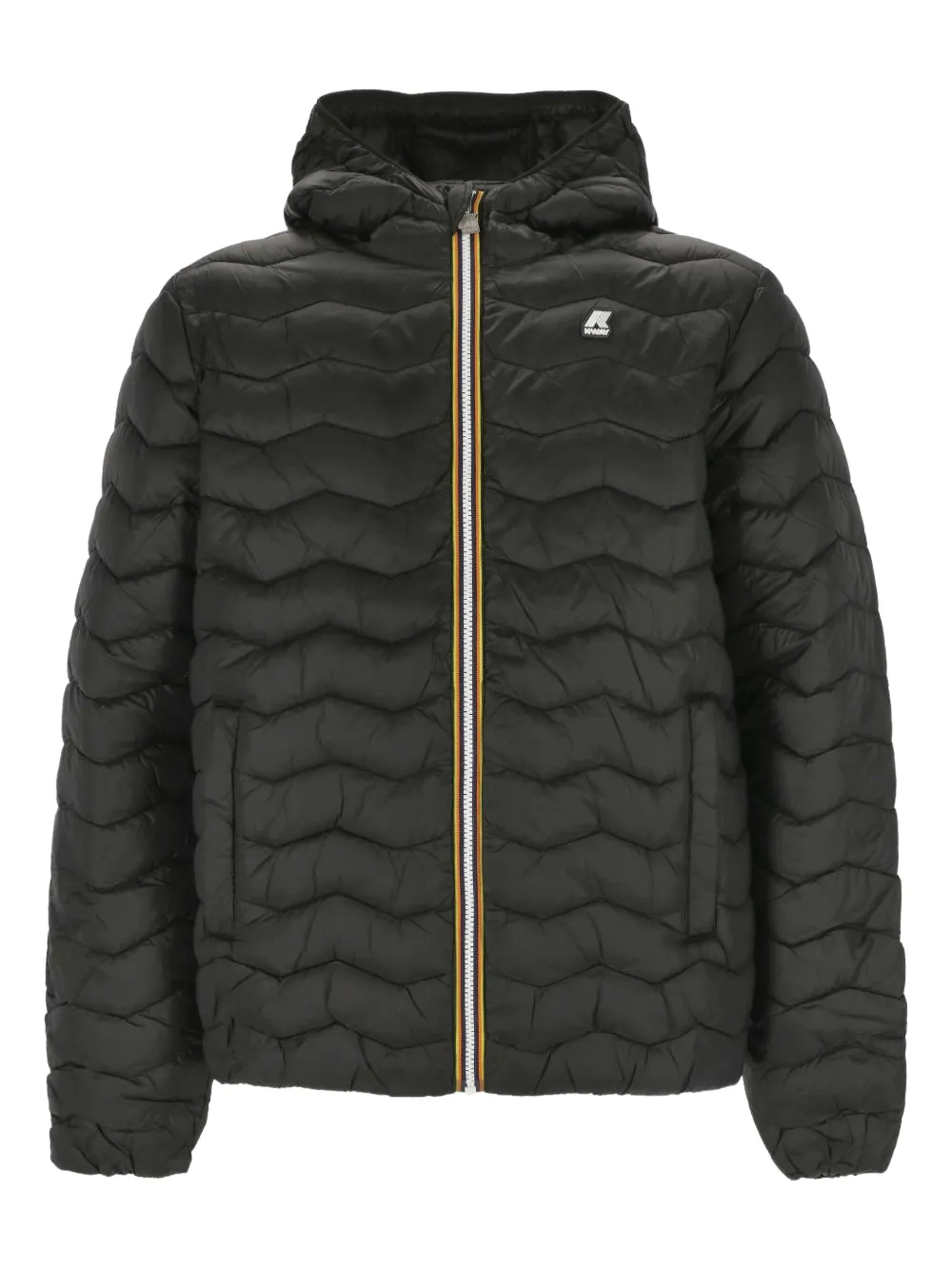 Стеганая куртка с капюшоном K-Way, черный
Стеганая куртка с капюшоном K-Way, черный