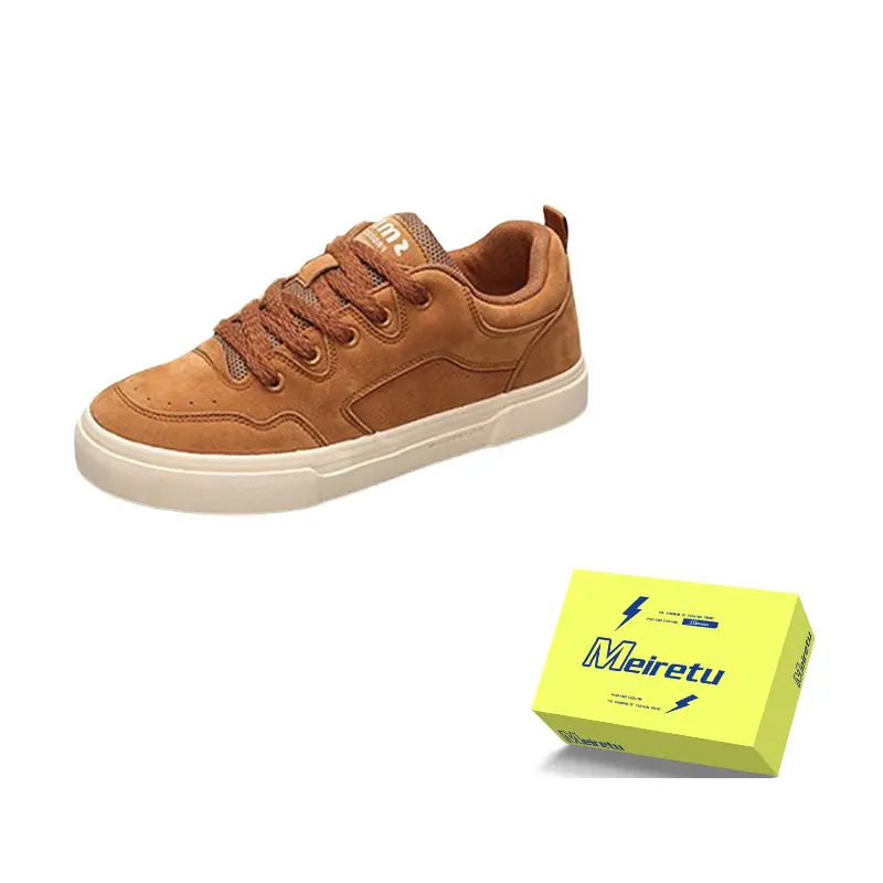 Meiretu Износостойкие дышащие низкие скейтбордские кеды мужские Camel, цвет Camel
Meiretu Износостойкие дышащие низкие скейтбордские кеды мужские Camel, цвет Camel
