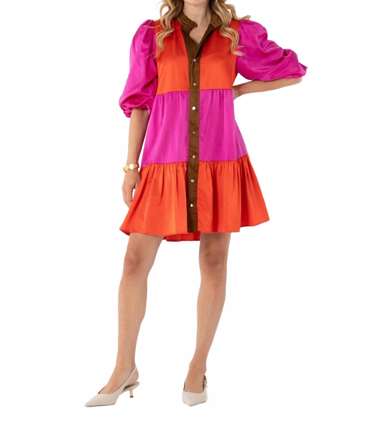 Платье Sadie в венецианском стиле с цветовыми блоками Emily McCarthy, venetian colorblock
Платье Sadie в венецианском стиле с цветовыми блоками Emily McCarthy, venetian colorblock