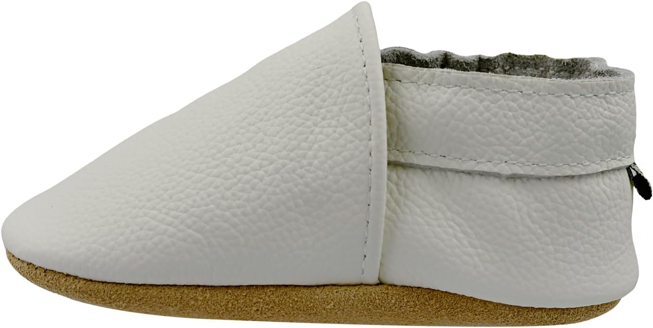 Детские кожаные обувь iEvolve, мягкие ходунки, пинетки-мокасины для малышей, белый
Детские кожаные обувь iEvolve, мягкие ходунки, пинетки-мокасины для малышей, белый