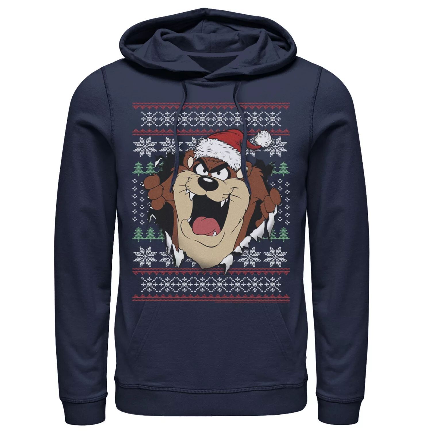 Мужской рождественский свитер Looney Tunes Taz Rip Through Hoodie Licensed Character
Мужской рождественский свитер Looney Tunes Taz Rip Through Hoodie Licensed Character