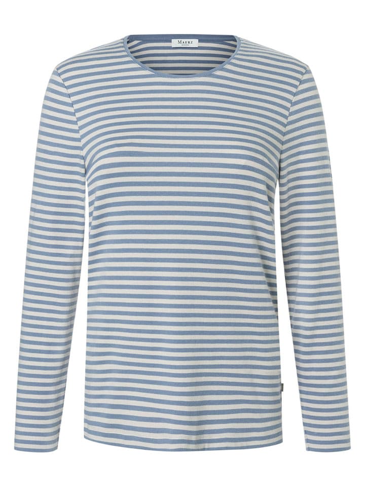 Maerz Muenchen Футболка с длинными рукавами сине-белого цвета
Maerz Muenchen Футболка с длинными рукавами сине-белого цвета