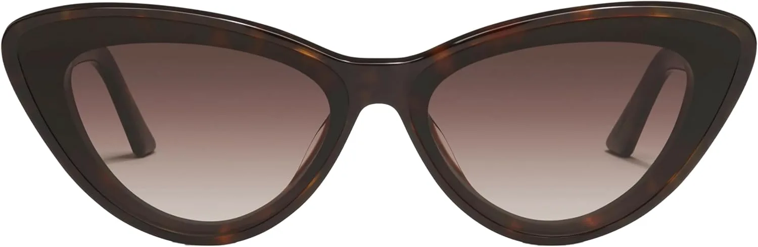 QUAY - Женские солнцезащитные очки, увеличенные линзы «кошачий глаз» с защитой от УФ-излучения (Tempted, нейтральный черепаховый/коричневый цвет), Neutral Tort/Brown
QUAY - Женские солнцезащитные очки, увеличенные линзы «кошачий глаз» с защитой от УФ-излучения (Tempted, нейтральный черепаховый/коричневый цвет), Neutral Tort/Brown