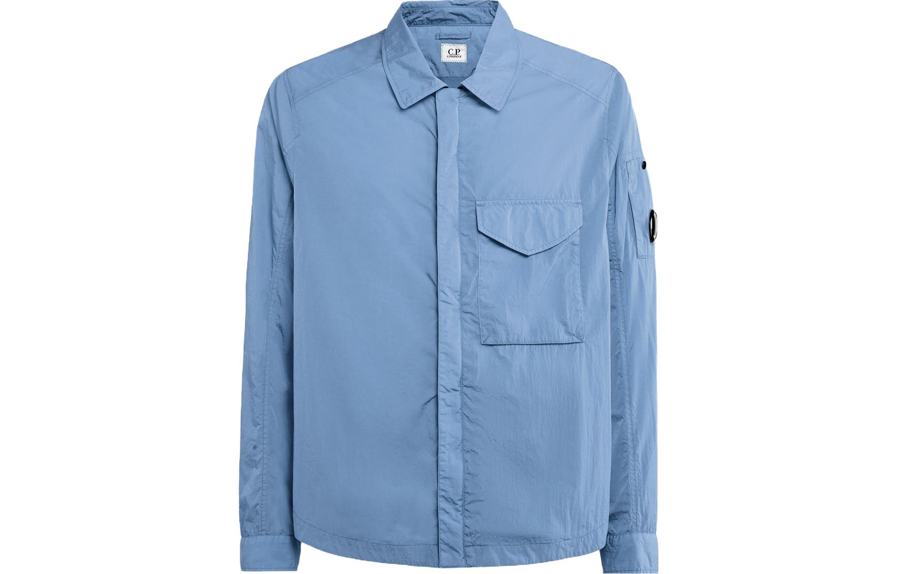 CP Company Shirt Jacket с лого-патчем C.P.Company, синий
CP Company Shirt Jacket с лого-патчем C.P.Company, синий