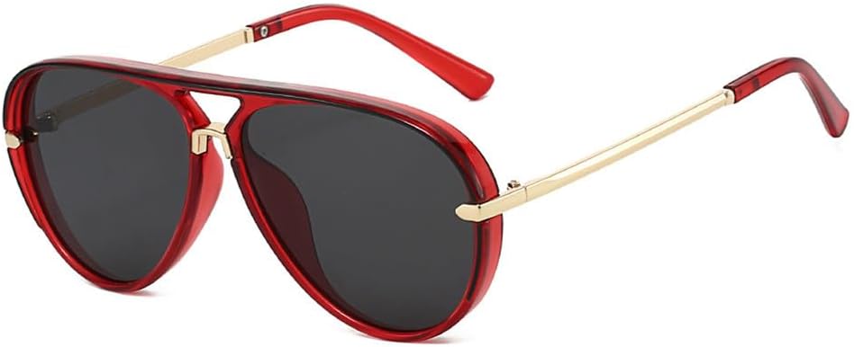 Солнцезащитные очки UV400 с двойной перемычкой, увеличенного размера, градиентной расцветкой в стиле панк, подходят для женщин и мужчин, для бега и занятий спортом на открытом воздухе UYPTK, Transparent Red
Солнцезащитные очки UV400 с двойной перемычкой, увеличенного размера, градиентной расцветкой в стиле панк, подходят для женщин и мужчин, для бега и занятий спортом на открытом воздухе UYPTK, Transparent Red