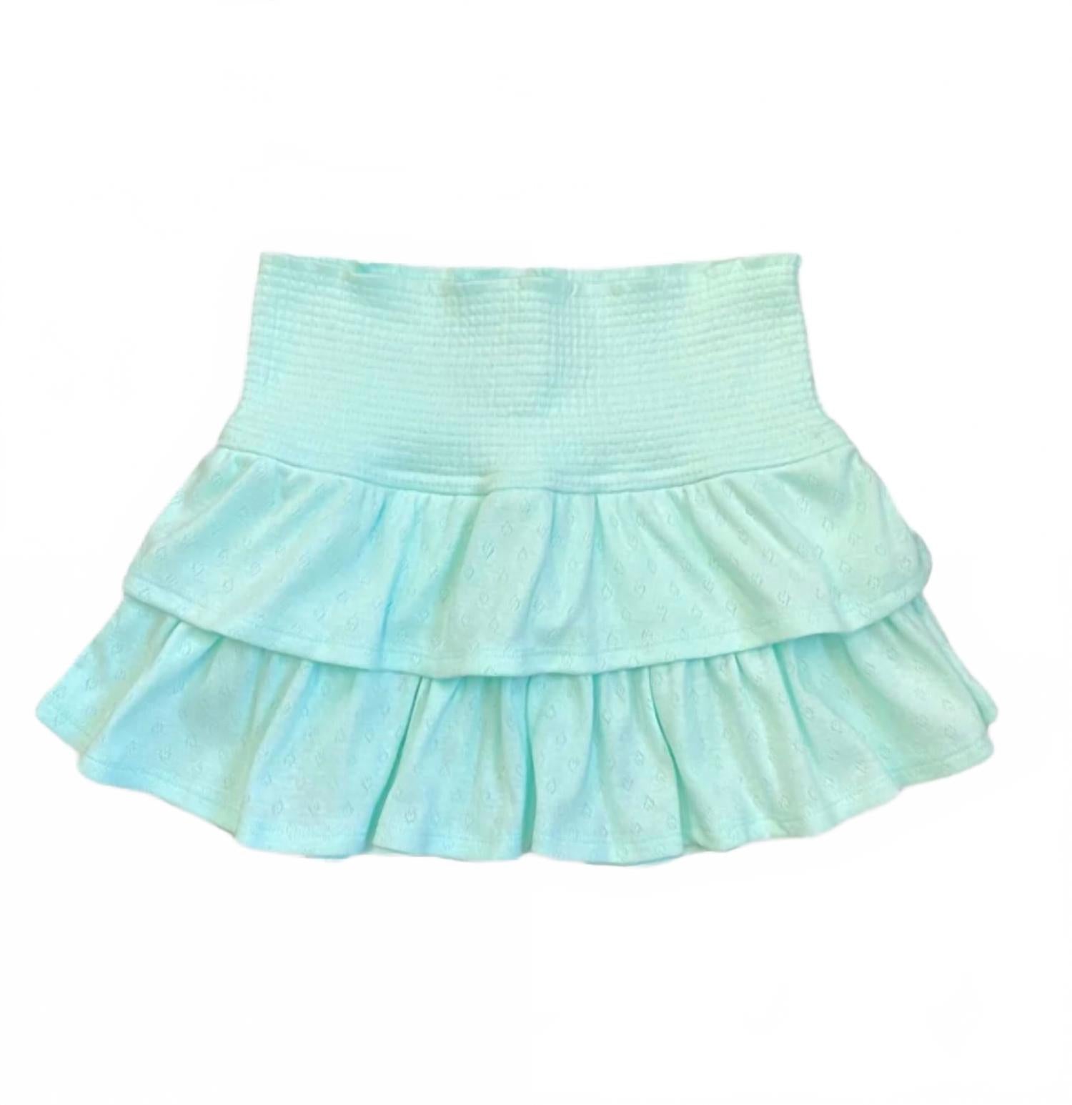 Юбка Rachel Pointelle мятного цвета для девочек-подростков KatieJnyc 
Юбка Rachel Pointelle мятного цвета для девочек-подростков KatieJnyc