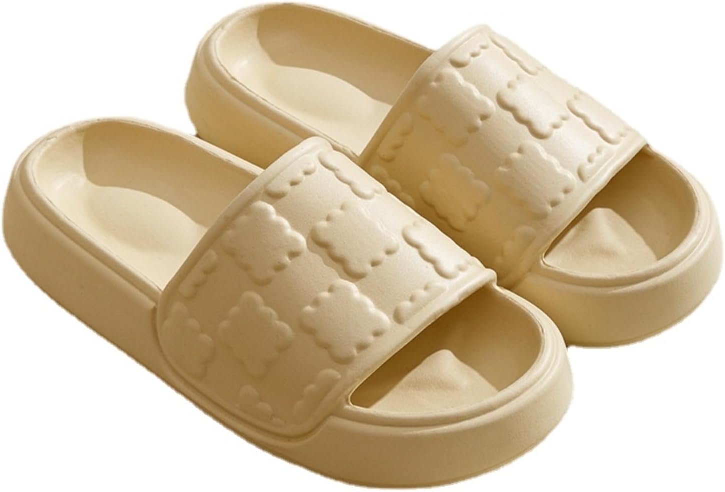 Тапочки-подушечки для женщин и мужчин, шлепанцы, сандалии для душа, шлепанцы Cloud Slides с толстой подошвой Srdmuph, бежевый
Тапочки-подушечки для женщин и мужчин, шлепанцы, сандалии для душа, шлепанцы Cloud Slides с толстой подошвой Srdmuph, бежевый