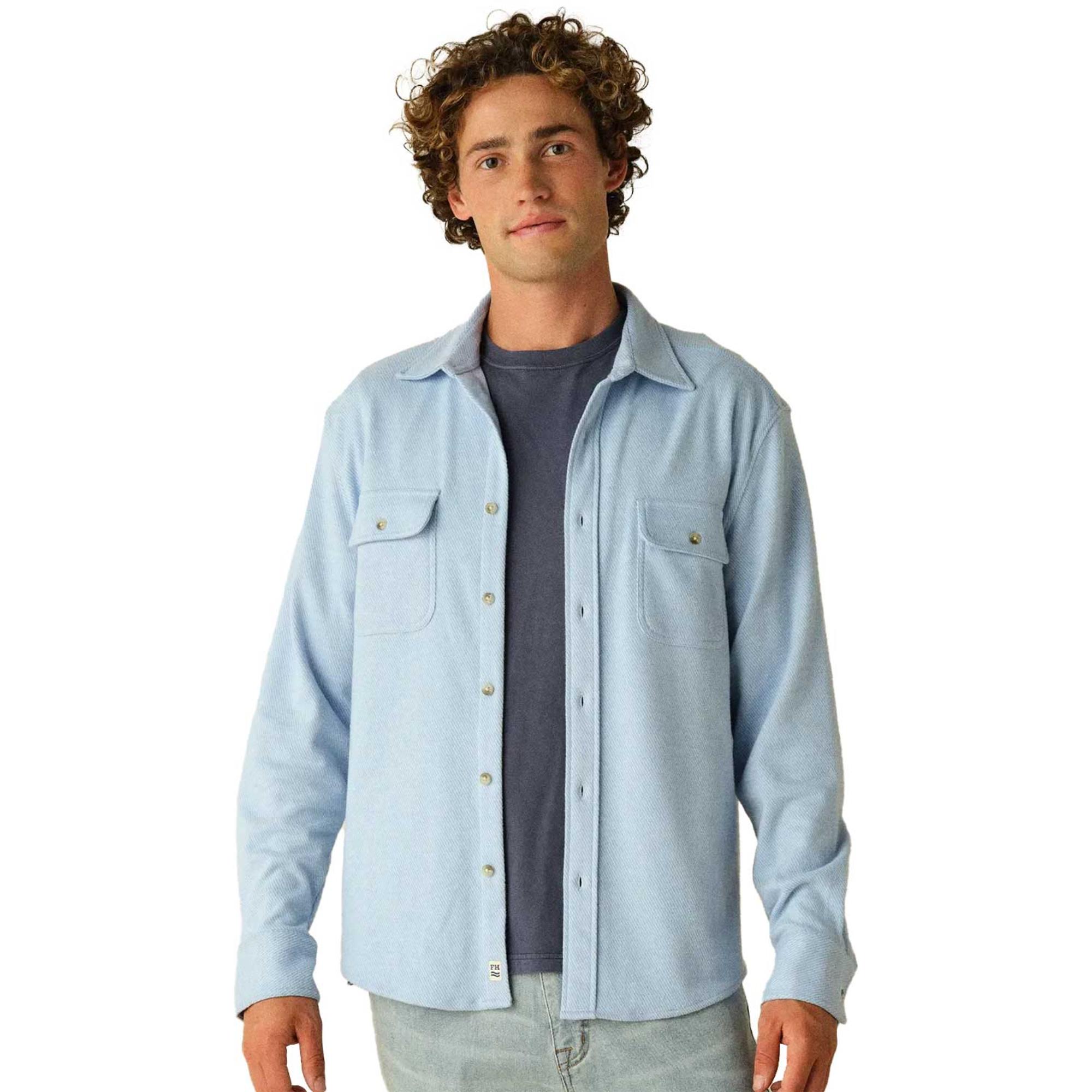 Мужская фланелевая рубашка Dunewood Fair Harbor, Light Blue Twill
Мужская фланелевая рубашка Dunewood Fair Harbor, Light Blue Twill